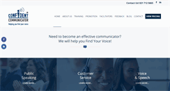 Desktop Screenshot of confidentcommunicator.co.za